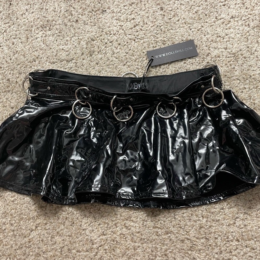 (SOLD) Dolls Kill "LOVING THIS COVEN" Mini Skirt - Picture 4 of 5